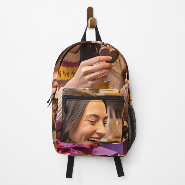 Item preview, Heart Chocolates and Laughter in a Cozy Cafe designed and sold by ArtaFutura.