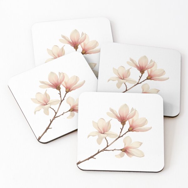 Item preview,  Pink magnolia blossom designed and sold by uunaa.