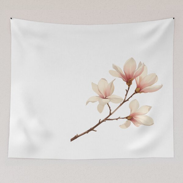 Item preview,  Pink magnolia blossom designed and sold by uunaa.