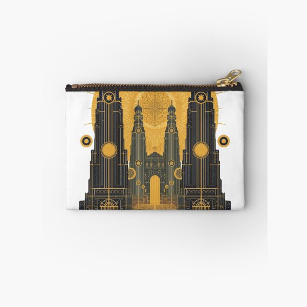 Item preview, The Celestial Gateway – Art Deco Tarot Architecture designed and sold by catcurio.