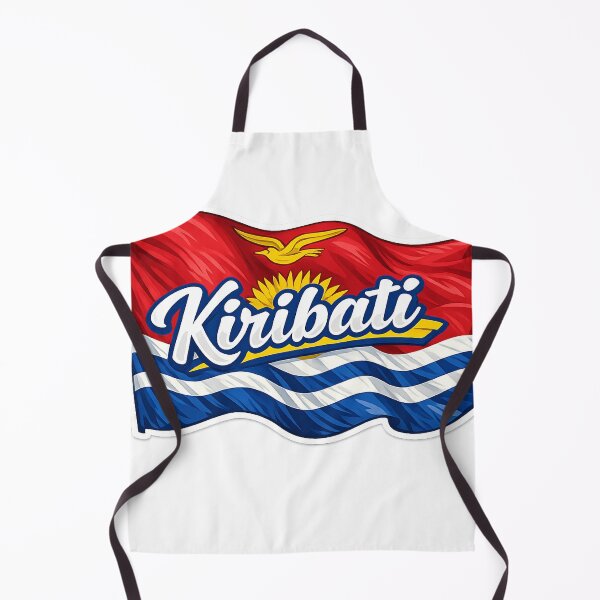 Item preview, Kiribati Flag Waving Design – Kiribati National Pride Graphic, Pacific Island Heritage Artwork, Ocean Inspired Gift designed and sold by GarnerSupplyCo.