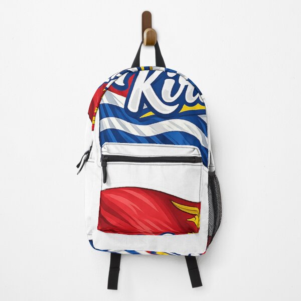 Item preview, Kiribati Flag Waving Design – Kiribati National Pride Graphic, Pacific Island Heritage Artwork, Ocean Inspired Gift designed and sold by GarnerSupplyCo.