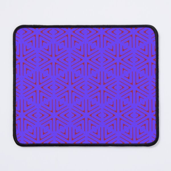 Item preview, Vintage Hexagon Interlocking -Geometric Chequered Pattern - Housewarming Gift Ideas designed and sold by RoyalStarsPatts.