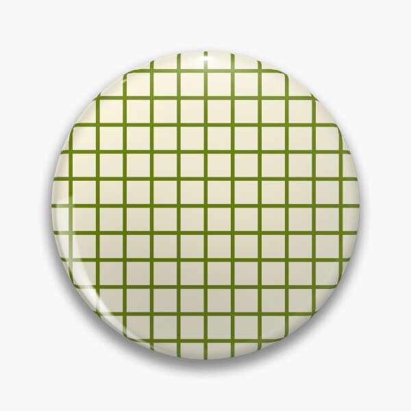 Item preview, Beige and Green Grid Pattern designed and sold by Jeallan Designs.