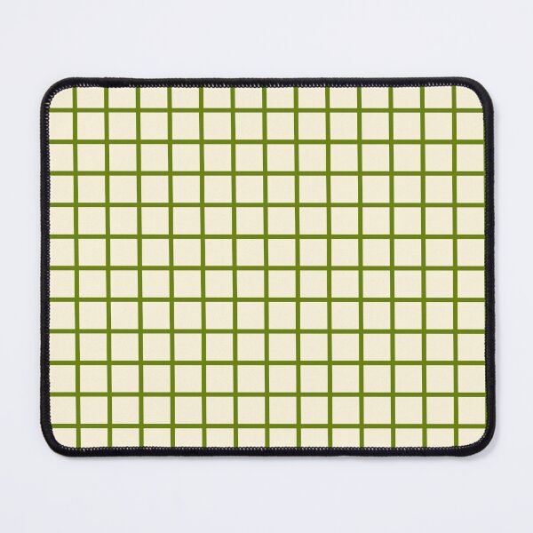 Item preview, Beige and Green Grid Pattern designed and sold by Jeallan Designs.
