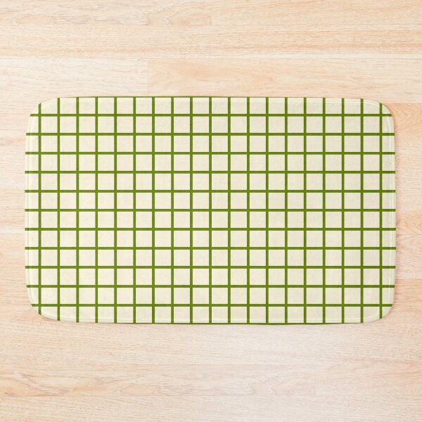 Item preview, Beige and Green Grid Pattern designed and sold by Jeallan Designs.