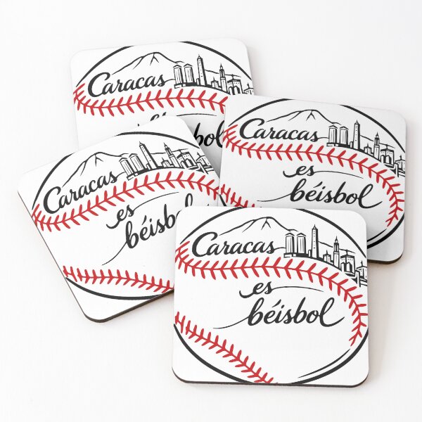 Item preview, Caracas es Béisbol Design, Venezuela Baseball Culture Art, Caracas Sports Pride Illustration designed and sold by unboxdesign.