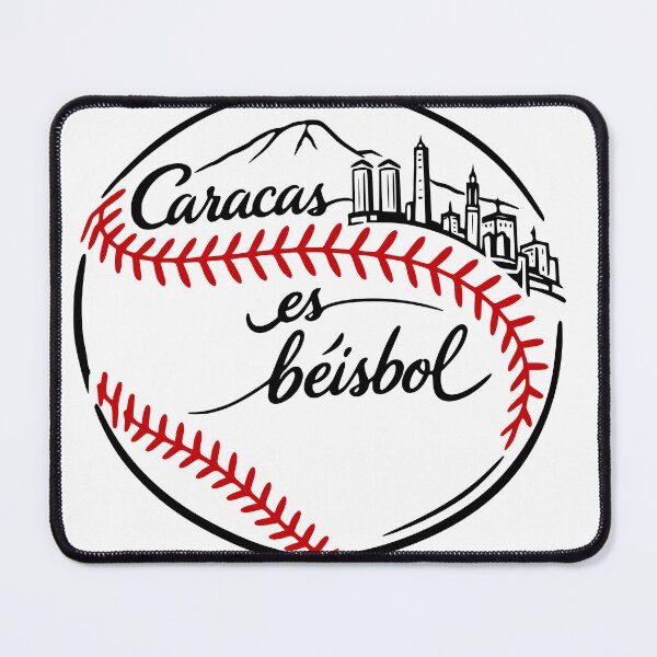 Item preview, Caracas es Béisbol Design, Venezuela Baseball Culture Art, Caracas Sports Pride Illustration designed and sold by unboxdesign.