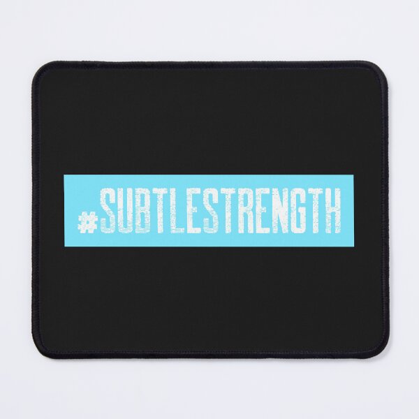 Item preview, #SubtleStrength Hashtag T-Shirt designed and sold by DwishOriginals.