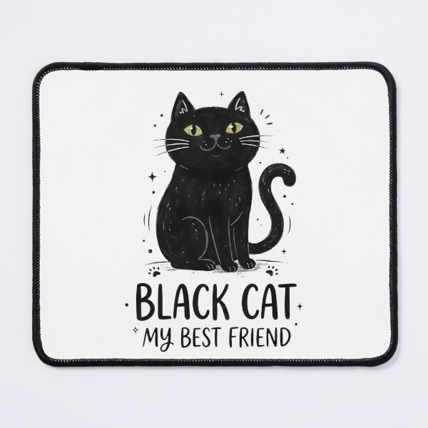 Item preview, Cat My Best Friend - Cute Magic Star Kitten Illustration designed and sold by RubisLeaf.