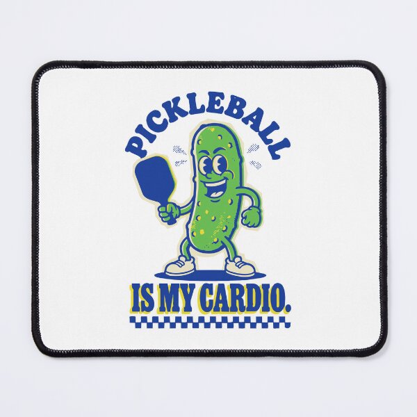 Item preview, Pickleball Is My Cardio Funny Retro Mascot Player Gift designed and sold by Mdozet.