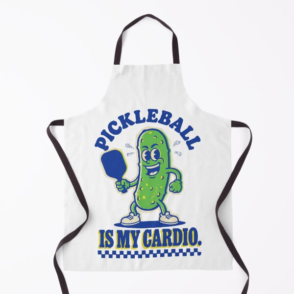 Item preview, Pickleball Is My Cardio Funny Retro Mascot Player Gift designed and sold by Mdozet.
