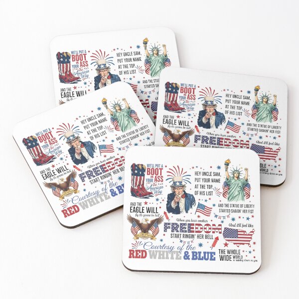 Item preview, Courtesy Of The Red White And Blue Patriotic Freedom America  designed and sold by WSTRap.