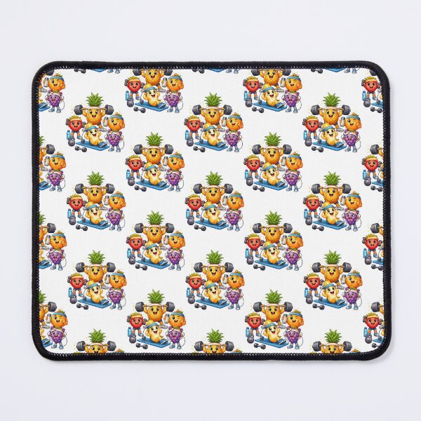 Item preview, Gym Fruit Cartoon Characters designed and sold by PriyankaSonara.