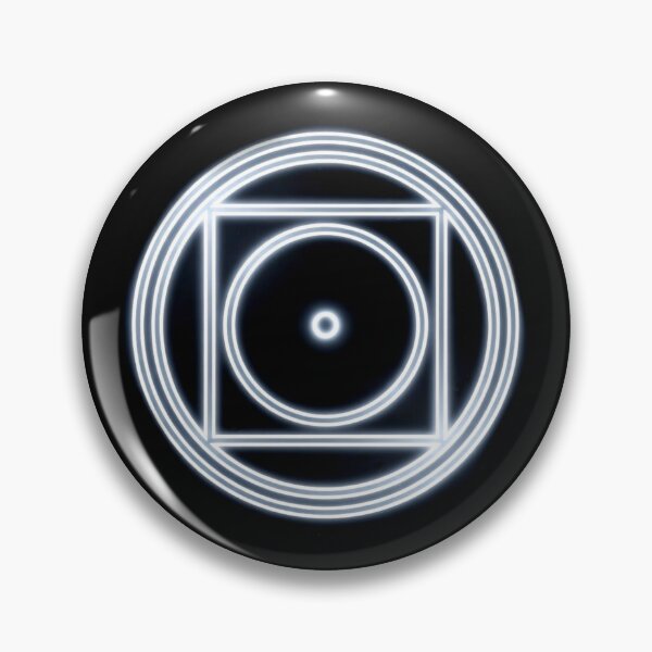 Item preview, Crop circle neon white designed and sold by MessageToEarth.