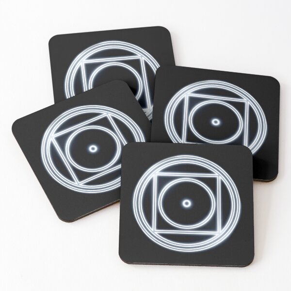 Item preview, Crop circle neon white designed and sold by MessageToEarth.