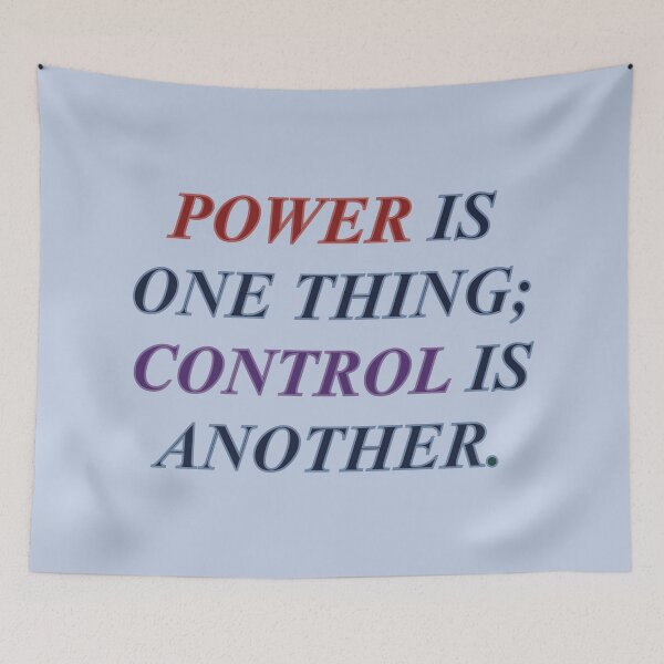 Item preview, Power/Control Bloodmarked designed and sold by Just-2-Raccoons.