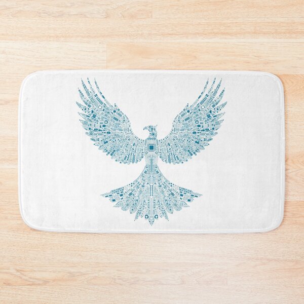 Item preview, Techno Bird: Marine Blue designed and sold by LyonDesignSweden.