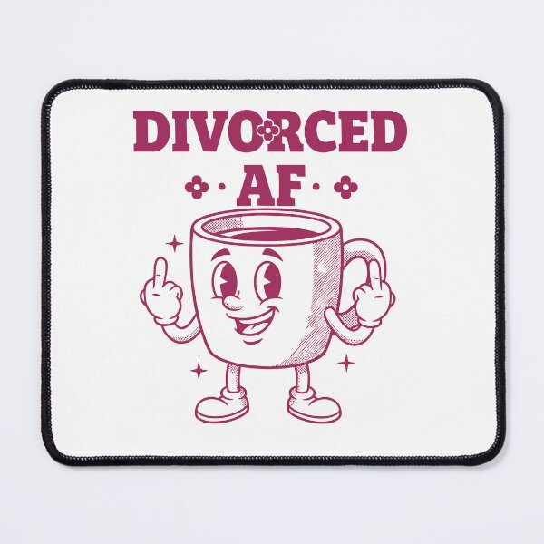 Item preview, Divorce Divorced AF Divorce Party Freshly Divorced designed and sold by LuminOrb.