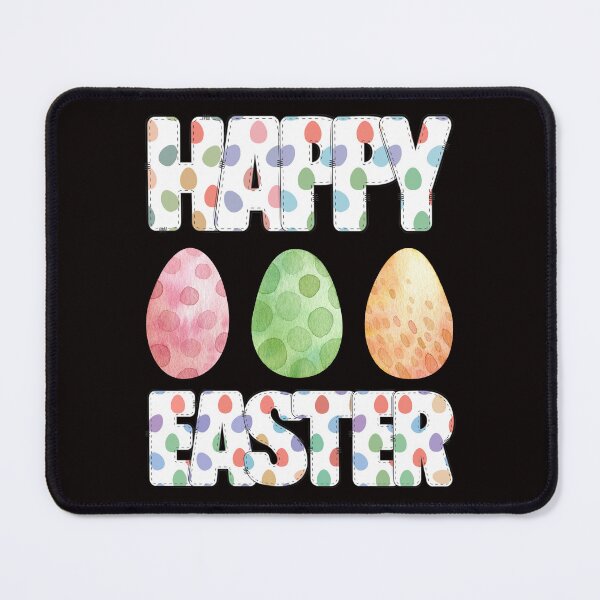 Item preview, Happy Easter And Colorful Easter Eggs. designed and sold by Dinasshop.