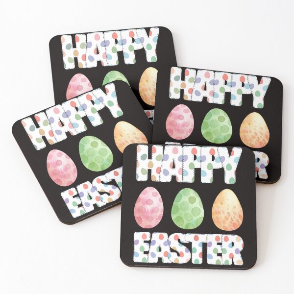 Item preview, Happy Easter And Colorful Easter Eggs. designed and sold by Dinasshop.