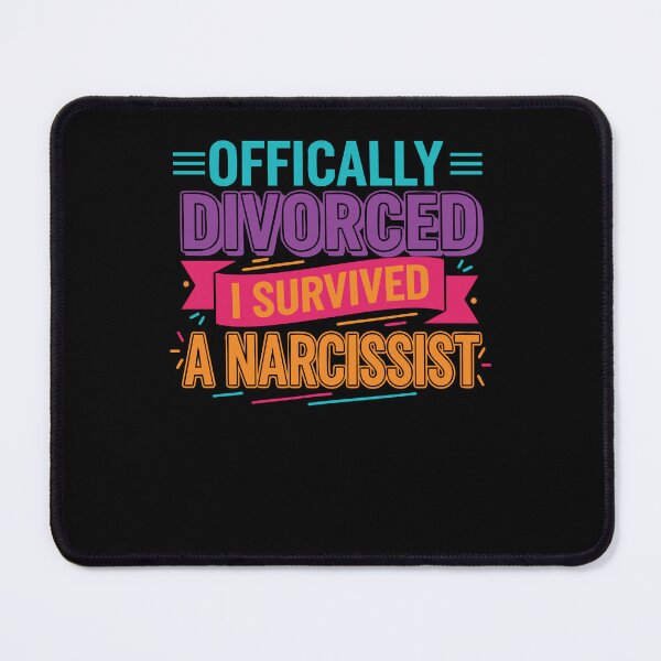 Item preview, Divorce I Survived A Narcissist Finally Divorced designed and sold by LuminOrb.