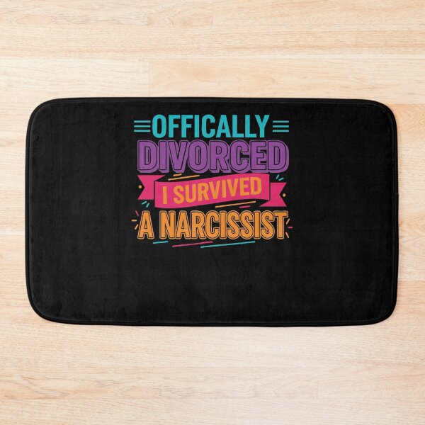 Item preview, Divorce I Survived A Narcissist Finally Divorced designed and sold by LuminOrb.