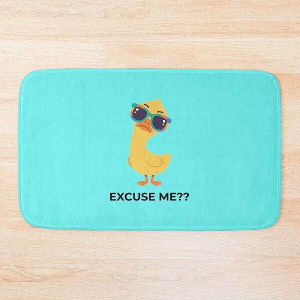 Item preview, Excuse Me Duck Meme Funny Reaction Design designed and sold by Quiet Mode Studio.