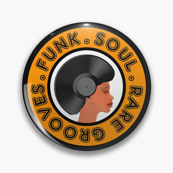 Item preview, Funk Soul Rare Grooves Emblem designed and sold by Nonneon123.