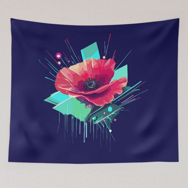 Item preview, Futuristic flower designed and sold by elife.ds.