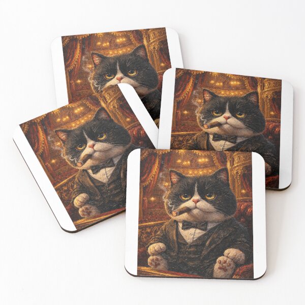 Item preview, Mafia Cat Opera House Portrait designed and sold by CataosMeow.