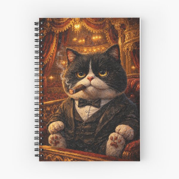 Item preview, Mafia Cat Opera House Portrait designed and sold by CataosMeow.