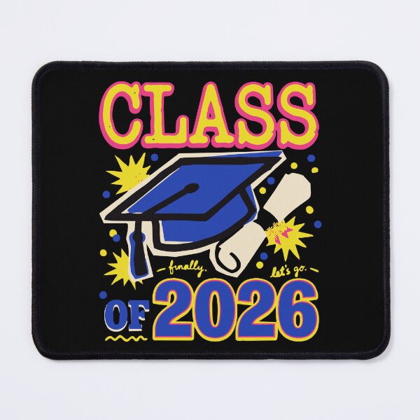Item preview, Class Of 2026 Let's Go Funny Graduation Neon Souvenir designed and sold by Mdozet.