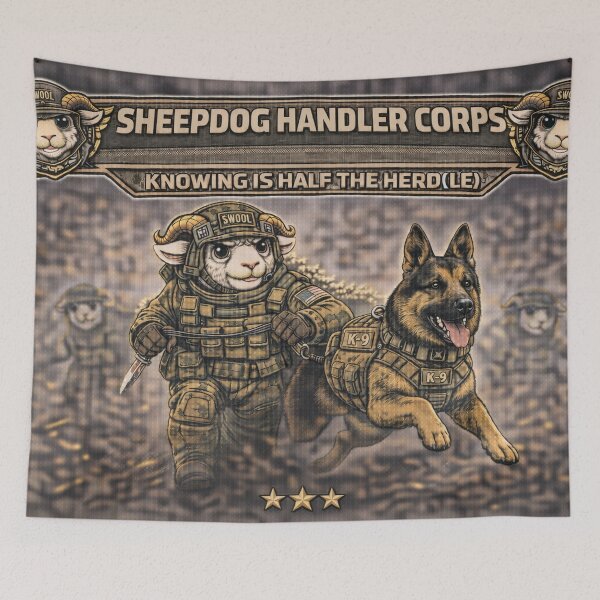 Item preview, Sheepdog Handler Corps – Sheep-I Joe K-9 Unit Parody designed and sold by Thpoar.