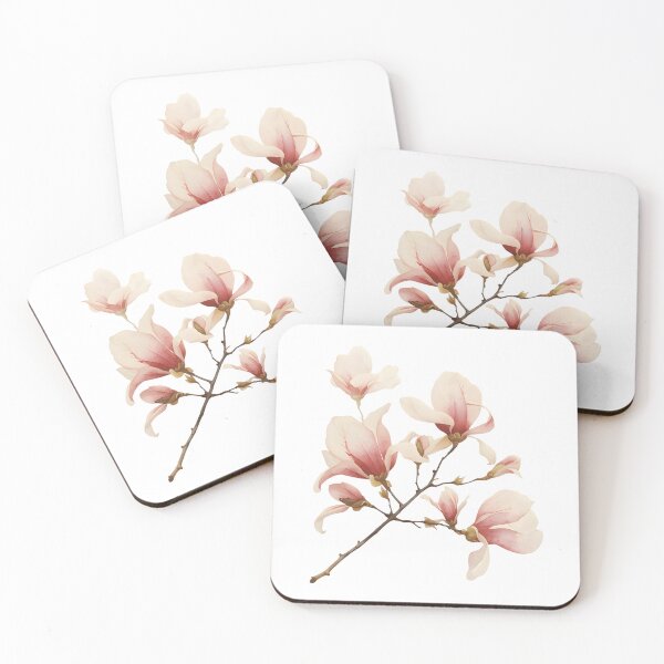 Item preview, Pink magnolia blossom designed and sold by uunaa.