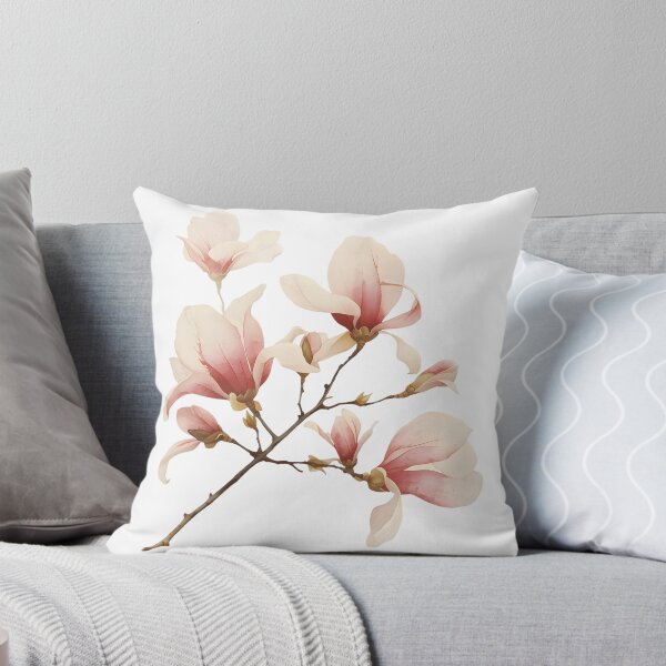 Item preview, Pink magnolia blossom designed and sold by uunaa.