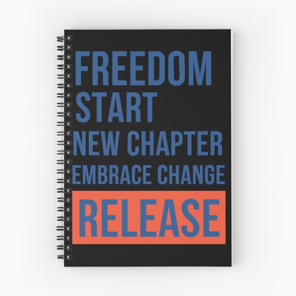 Item preview, Divorce Freedom New Chapter Embrace Change Release designed and sold by LuminOrb.
