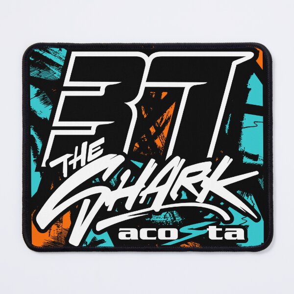 Item preview, Pedro Acosta 37 The Shark Red Bull KTM Factory Racing Spain (Spanish Rider) designed and sold by Stotee.