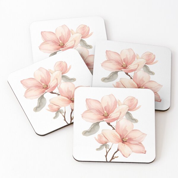 Item preview, Pink magnolia blossom designed and sold by uunaa.
