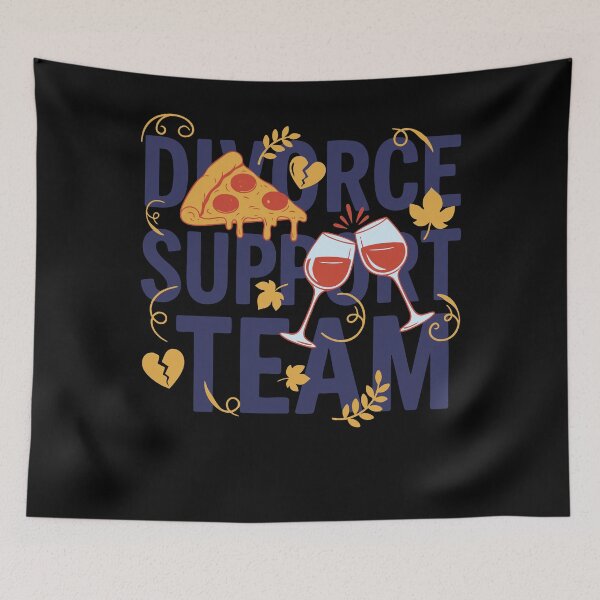 Item preview, Divorce Support Team Newly Divorced Divorce Party designed and sold by LuminOrb.