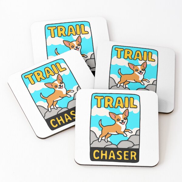 Item preview, Trail Chaser Cute Sticker designed and sold by Art_By_Cake.