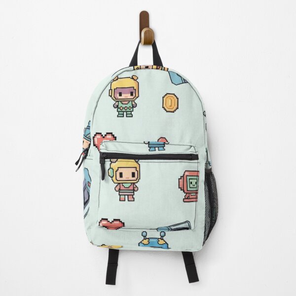 Item preview, Retro Gaming Pattern – Seamless Arcade Pixel Style Cute Game Character Design designed and sold by Ksk-Studio-Co.