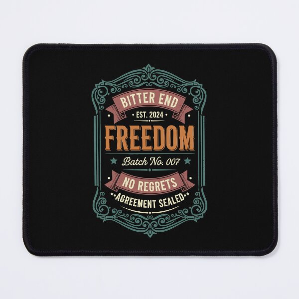 Item preview, Divorce Party Freedom Bitter End No Regrets designed and sold by LuminOrb.