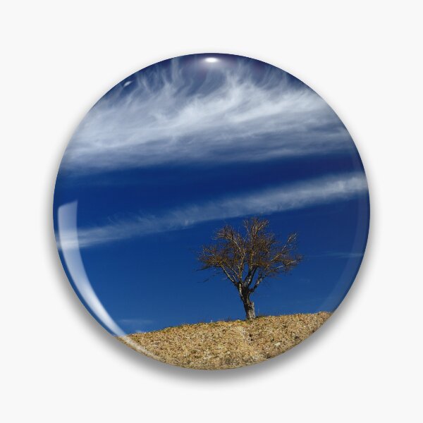 Item preview, Lonely Tree Under Blue Sky – Minimal Nature Wall Art designed and sold by onubi.