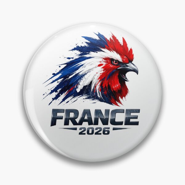 Item preview, Unstoppable France 2026 - Tricolour Gallic Rooster Power designed and sold by yushun1224.