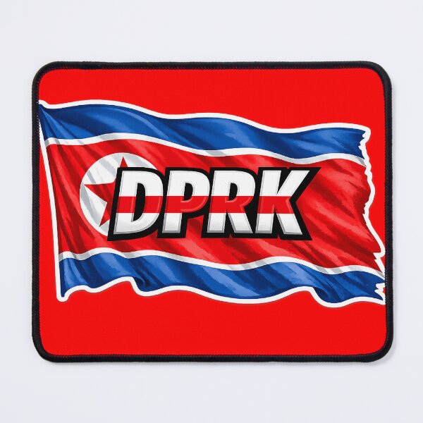 Item preview, DPRK Flag Waving Design – North Korea Flag Graphic, DPRK Pride Artwork, Korean Peninsula Flag Gift designed and sold by GarnerSupplyCo.