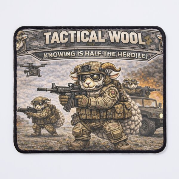 Item preview, Tactical Wool – Sheep-I Joe Desert Recon Parody designed and sold by Thpoar.
