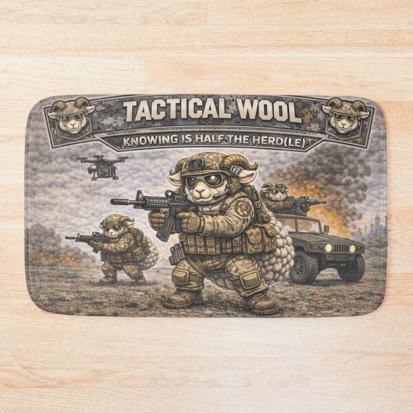 Item preview, Tactical Wool – Sheep-I Joe Desert Recon Parody designed and sold by Thpoar.