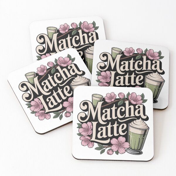 Artikelvorschau, Sukura Matcha Latte entworfen und verkauft von BrewmarkStudio.