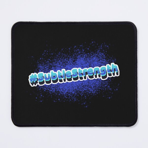 Item preview, #SubtleStrength Hashtag T-Shirt designed and sold by DwishOriginals.